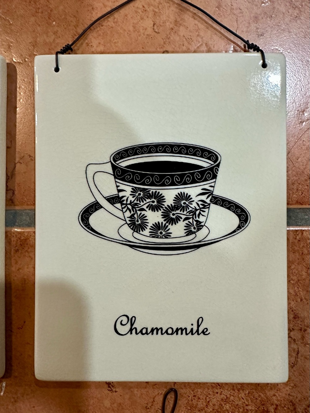Teacups Tiles Wall Decor - Picture 3 of 7